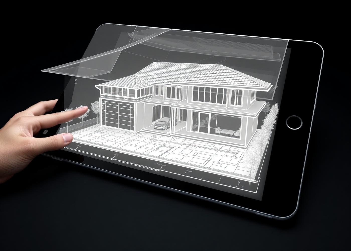 Visualisasi AI pelan lantai rumah 3D untuk perancangan pembinaan Hadicon Bina